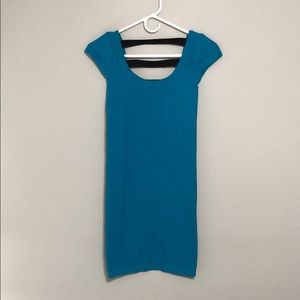 Bebe Bodycon Cap Sleeve Dress